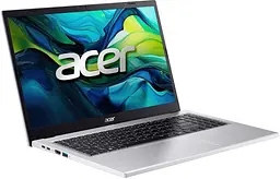Ноутбук Acer Aspire Go AG15-41P 15.6 FHD IPS, AMD R5-7535HS, 16GB, F1TB, UMA, Lin, сріблястий (NX.J7FEU.005) - мініатюра 2