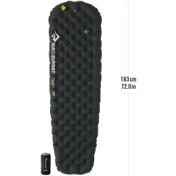 Килимок надувний Sea To Summit Ether Light XR Pro Insulated ASC Mat Regular Pirate Black - мініатюра 3