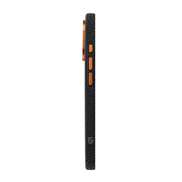 Карбоновый чехол для Apple iPhone 17, LikeCarbon2 SE MagCase, черный, тонкий защитный чехол-панель из поликарбоната с магнитами N52, MagSafe, противоударный, совместим с беспроводной зарядкой, приподнятые края для защиты камеры, ArmorStandart (ARM89163) - мініатюра 6