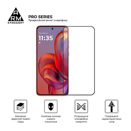 Скло захисне Armorstandart Pro Motorola Edge 60 Neo 5G (ARM89993) - мініатюра 2