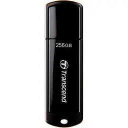 USB флеш накопичувач Transcend 256GB JetFlash 700 Black USB 3.1 (TS256GJF700)