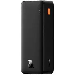 Батарея универсальная Baseus Airpow 30000mAh 20W PD/3.0, QC/3.0, black (PPQD090101)