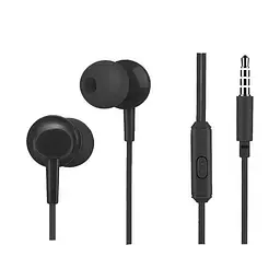 Навушники Hoco M14 initial sound universal earphones with mic Black