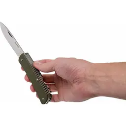 Багатофункціональний ніж Ruike Criterion L32, (8.5 см) 12C27 / G10 зелений, 13 інстр. - мініатюра 6
