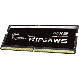 Модуль пам'яті для ноутбука SoDIMM DDR5 16GB 4800 MHz Ripjaws G.Skill (F5-4800S4039A16GX1-RS) - мініатюра 2