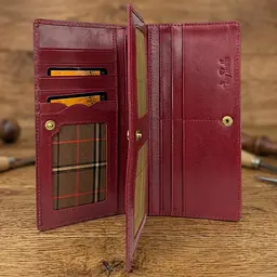 Жіночий гаманець Tony Perotti Italico 1902 rosso (90687) червоний - мініатюра 2