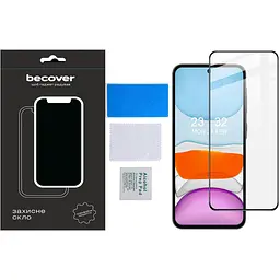 Захисне скло BeCover для Samsung Galaxy A55 5G SM-A556 Black (710932) - мініатюра 2