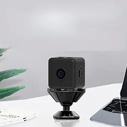 Акумуляторна міні-камера відеоспостереження / Бездротова камера P7-X6D з Wi Fi / Портативна камера з підставкою