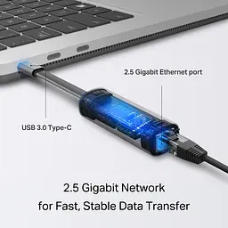Мережевий адаптер UE302C 1x2, 5GE, USB TypeC TP-Link teh0018063 - мініатюра 7