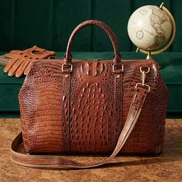 Сумка дорожня 14397 Vintage коричнева - мініатюра 1