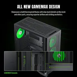 Корпус GameMax LEADER 2 без БП Black (LEADER 2 BK) - мініатюра 7