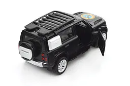 Іграшкова машинка позашляховик Land Rover Defender 110 Шеврони Героїв ГУР МО TechnoDrive - мініатюра 4