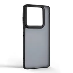Противоударный чехол для Motorola Edge 60 Fusion 5G/60 5G, Frame, черный, панель-накладка, термополиуретан TPU + поликарбонат PC, защита всего корпуса, защита кнопок и камеры, устойчив к деформациям, ArmorStandart (ARM85839) - мініатюра 2