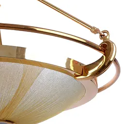 Люстра стельова Brille класична E27 60W G (BR-01 399C/5) - мініатюра 2