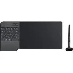 Графічний планшет Huion Inspiroy Keydial KD200 + рукавичка (KD200)