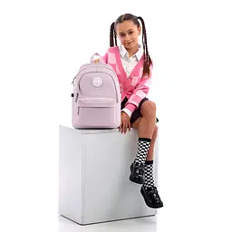 Рюкзак GoPack Education Teens 141L пудровий Рожевий (GO26-141L-2) - мініатюра 15
