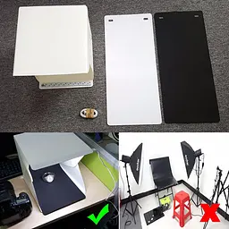Photobox – лайтбокс з LED підсвічуванням для предметної зйомки 30см - мініатюра 6
