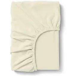 Простирадло Cosas на резинці фланель 80х190х25 biscuit, молочний (Flannel_02Biscuit_80х190х25)