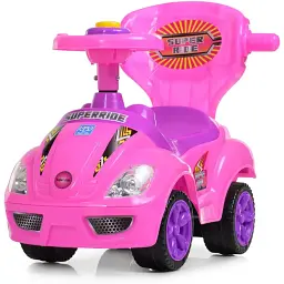 Каталка-толокар Bambi M 4205-8 рожевий - мініатюра 2
