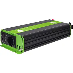 Інвертор EnerGenie 12V/230V 1000W (2000W peak power) чиста синусоїда (EG-PWC-PS1000-01 1000 Вт (EG-PWC-PS1000-01) - мініатюра 6