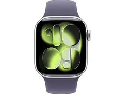 Смарт-годинник Apple Watch Series 11 GPS 42mm Silver Alu. Case w. Purple Fog S. Band - S/M (MEU64)