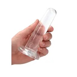 Фалоімітатор Realrock Crystal Clear Dildo 5.3" 13.5 см прозорий - мініатюра 5