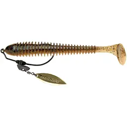 Силікон Keitech Swing Impact 4.5" #408 Electric June Bug (6 шт/уп) - мініатюра 4