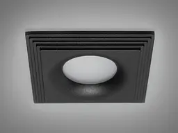 Лаконічний, стильний точковий світильник серія "Аluminium", чорний - мініатюра 3