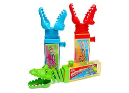 Іграшка-крокодил з льодяником Gator Chomp 12*17g - мініатюра 2
