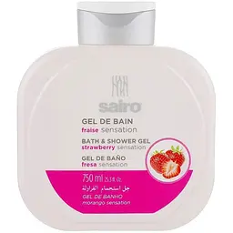Гель для душу Sairo Bath And Shower Gel Полуниця 750 мл (8433295051365)