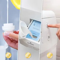 Кондиціонер для білизни Lenor Літній бриз, 1360 мл х 2 шт. - мініатюра 7