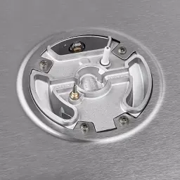 Поверхня газова на металі Weilor GM W 904 SS - мініатюра 11