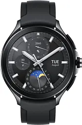 Смарт-годинник XiaomiWatch 2 Pro 4G LTE Black Case with Black Fluororubber Strap BHR7208GL Black