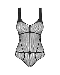 Еротичне боді з доступом Obsessive B336 crotchless teddy S/M/L - мініатюра 3