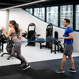 Резинка для фітнесу Gymtek 12-28кг синя - мініатюра 7