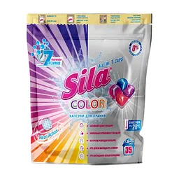 Капсули для прання Sila Color 35 шт. (4823107606007)