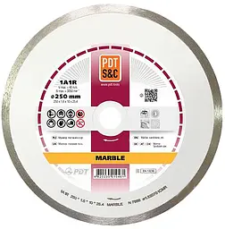 Алмазний диск по мармуру PDT Marble 1A1R 250х1,6х10х25,4 мм