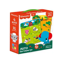 Настольная игра Vladi Toys Лото Изучаем животных (VT2910-01)