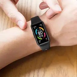Ремінець Becover Vents Style для Xiaomi Redmi Smart Band 2 Blue-White (709426) - мініатюра 2