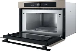 Whirlpool Мікрохвильова піч Whirlpool вбудована, 31л, електронне упр., 1000Вт, гриль, дисплей, бежевий - мініатюра 3