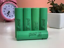 Акумулятор 18650 Samsung INR18650-25R 2500mah (20А) Зелений - мініатюра 5