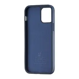 Чохол Jinduka Leather Ringo iPhone 12 Blue - мініатюра 3