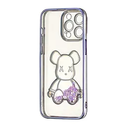 Чохол Shining Bear Case Protected Camera iPhone 15 Pro Max Purple - мініатюра 3