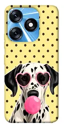 TPU чохол Demsky Pinky dolmatin для TECNO Spark 10 Pro