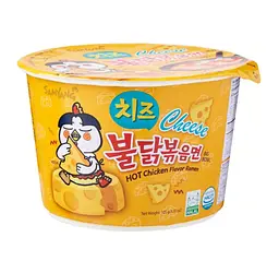 Локшина рамен Samyang Buldak Cheese Булдак зі смаком сиру 105 г