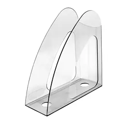 Лоток для паперів Delta by Axent vertical, 24х9х24см, clear (D4014-27)