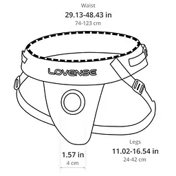 Трусики для страпона Lovense Strapless Harness - мініатюра 4