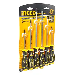 Набір ударних викруток Ingco Industrial 6 шт. (HSGT280608) - мініатюра 3