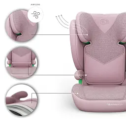 Автокрісло Kinderkraft Junior Fix 2 Plus i-Size Pink (KCJUFI20PNKPL0N) - мініатюра 8