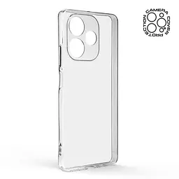 Прозрачный чехол для OPPO A5 Pro 4G/A5 Pro 5G с защитой камеры, тонкий, силиконовый, бесцветный, ударопрочный, противоударный бампер с закрытой камерой, ArmorStandart (ARM85378) - мініатюра 2